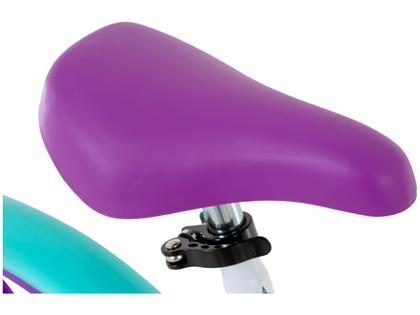 Imagem de Bicicleta Infantil Aro 16" Caloi Ceci Branco e Rosa com Cestinha Freio V-Brake