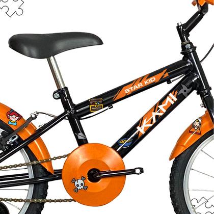 Imagem de Bicicleta Infantil Aro 16 Mtb Kami Anime Criança 3 a 6 Anos