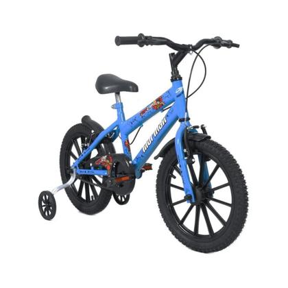 Imagem de Bicicleta Infantil Aro 16 PP Top Lip C23 V-Brake Azul Mormaii
