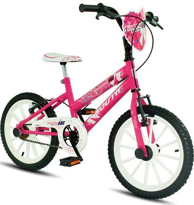Imagem de Bicicleta infantil Aro 16 South Nininha Meninas - Rosa