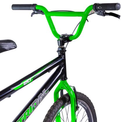 Imagem de Bicicleta Infantil Aro 20 BMX Carbon Steel Com Roda Lateral Tridal Bike