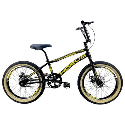 Imagem de Bicicleta Infantil Aro 20 Bmx Cross Freestyle a Disco Skill Horus
