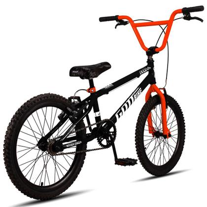 Imagem de Bicicleta Infantil Aro 20 Bmx Freio V-Brake Aro Aereo Preto e Laranja Gottbike