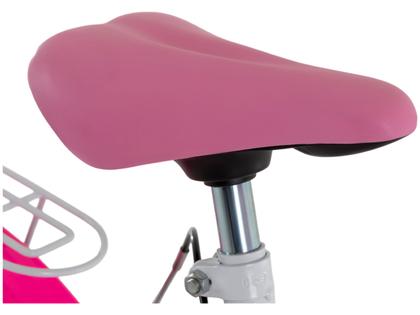 Imagem de Bicicleta Infantil Aro 20" Colli Celina Branco com Cestinha Freio V-Brake