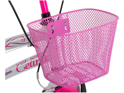 Imagem de Bicicleta Infantil Aro 20" Colli Celina Branco com Cestinha Freio V-Brake