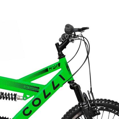 Imagem de Bicicleta Infantil Aro 20 Colli Gps Bike Full Suspensão 21v