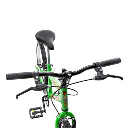 Imagem de Bicicleta Infantil Aro 20 Free Action Joy Bike V-Brake Verde