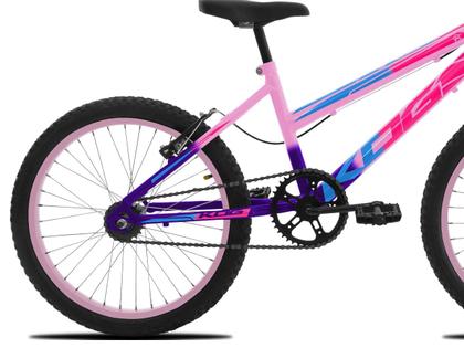 Imagem de Bicicleta Infantil Aro 20 KOG Feminina e Cestinha 