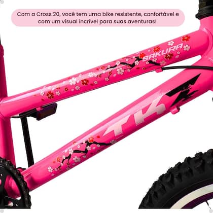 Imagem de Bicicleta Infantil Feminina MTB Aro 20 Aero Alumínio