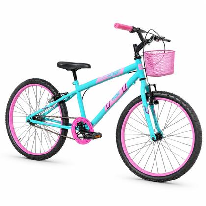 Imagem de Bicicleta Infantil Forss Anny Aro 24 C/cestinha Sem Marchas