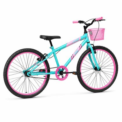 Imagem de Bicicleta Infantil Forss Anny Aro 24 C/cestinha Sem Marchas