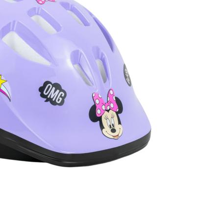 Imagem de Bicicleta Infantil Menina Aro 12 Minnie Disney com Capacete
