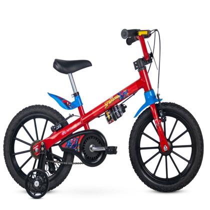 Imagem de Bicicleta Infantil Nathor Aro 16 Meninos Homem Aranha Spider