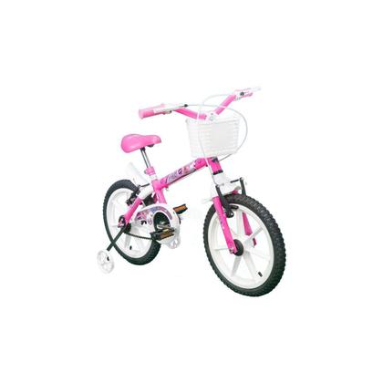 Imagem de Bicicleta Infantil Pink A16 com Cesta TK3 Track