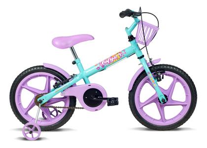Imagem de Bicicleta Infantil Verden Fofys Aro 16 Com Cesta E Rodinhas