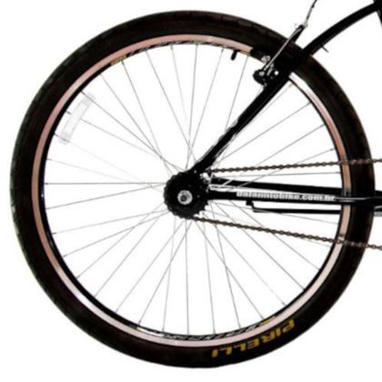 Imagem de Bicicleta Masculina Aro 26 Beach Preto