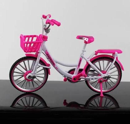 Imagem de Bicicleta Miniatura Fashion ul Escala 1:10 Bike Decoração