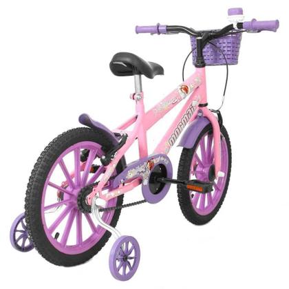 Imagem de Bicicleta Mormaii Aro 16 Sweet Girl Rosa - 701057