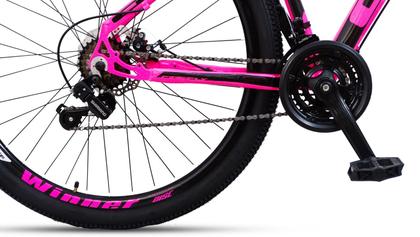 Imagem de Bicicleta mountain bike aro 29 off firefly 24 marchas rosa tam.17
