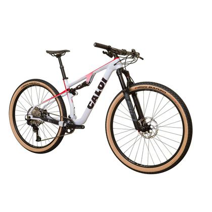 Imagem de Bicicleta Mountain Bike Elite Carbon FS Sport 2025 Aro 29 Vermelho Caloi