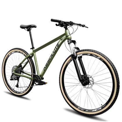 Imagem de Bicicleta MTB  Em Alumínio Aro 29 Absolute Nero 5 1x12v Pedivela Single Coroa Unica Catraca Cassete 11/50D Freio a Dsico Garfo de Suspensão 