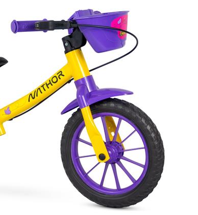 Imagem de Bicicleta Nathor Balance Bike 12 Garden Fly - a Partir de 2 Anos