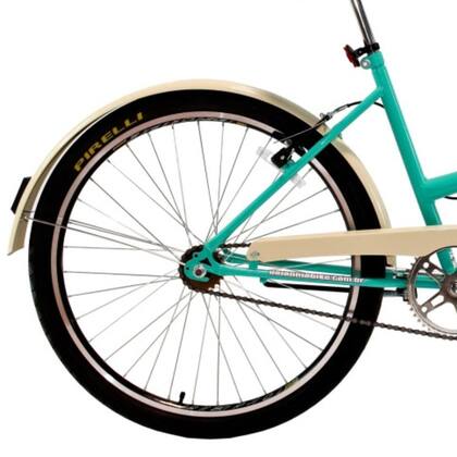 Imagem de Bicicleta para menina Aro 20 Beach cor Azul Turquesa