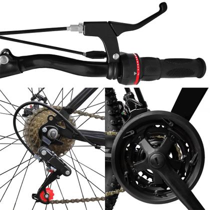 Imagem de Bicicleta para passeio Aro 29, 21V Aço com Suspensão Ravok