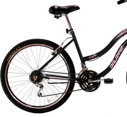 Imagem de Bicicleta Passeio Feminina Aro 26 Confortavel 18 Marchas