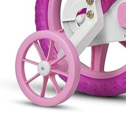 Imagem de Bicicleta Patrulha Canina Skye Aro 12 Passeio 4 Itens