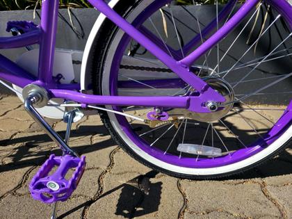 Bicicleta pro x infantil zoe vintage aro 20 cesta cadeirinha