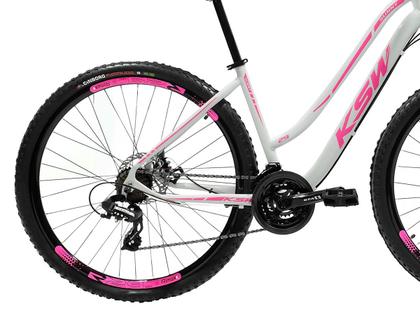 Imagem de Bicicleta Rebaixada Feminina 29 KSW 21V Shimano Freio Disco