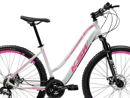 Imagem de Bicicleta Rebaixada Feminina 29 KSW 21V Shimano Freio Disco