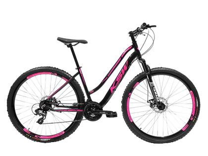 Imagem de Bicicleta Rebaixada Feminina 29 KSW 21V Shimano Freio Disco