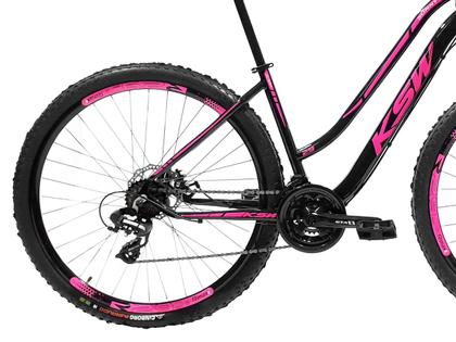 Imagem de Bicicleta Rebaixada Feminina 29 KSW 21V Shimano Freio Disco
