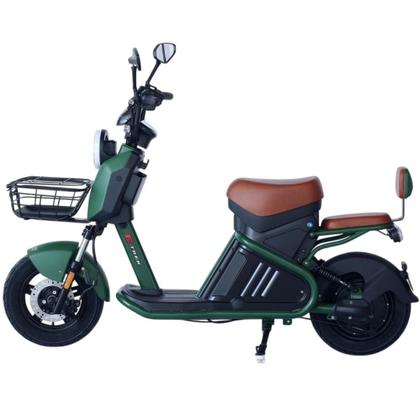 Imagem de Bicicleta Scooter Elétrica Autopropelida 1000W E-Trek Duos Verde
