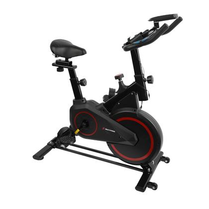 Imagem de Bicicleta Spinning Ergométrica EvoPro Mecânica Roda de Inércia Suporta até 130kg Potência e Desempenho  Mile Fitness