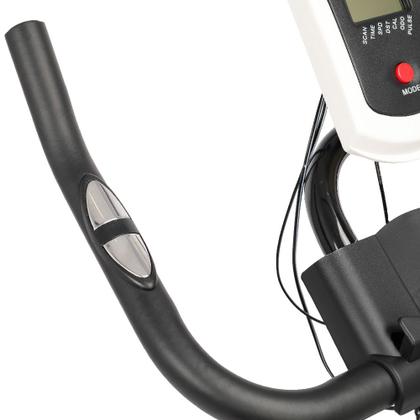 Imagem de Bicicleta Spinning Ergométrica Profissional Mile Fitness Roda de Inércia 8kg Treino Intenso em Casa  Evolux