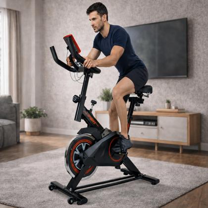 Imagem de Bicicleta Spinning Semi Profissional Bike Preto Sport Preta