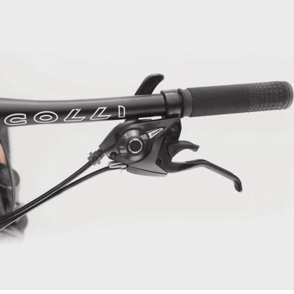 Imagem de Bicicleta toronto aluminio preto/laranja quadro 17 aro 29 colli