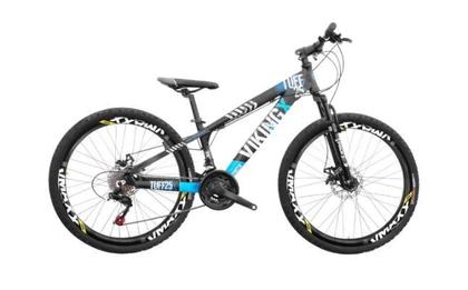 Imagem de Bicicleta Viking Aro 26 TuffX25/30 Vmaxx Freio a Disco 21V Preto Azul