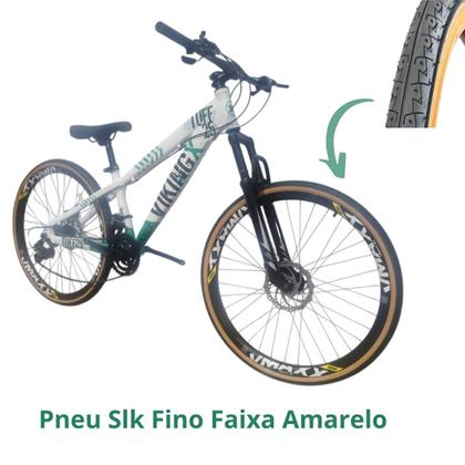 Imagem de Bicicleta Vikingx 24v Aro 26 Tuff 25 Aluminio Shimano Mtb Freeride Suspensão Dianteira