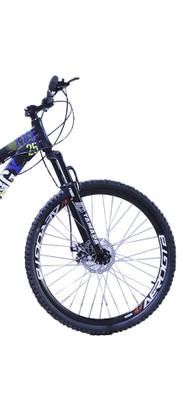 Imagem de Bicicleta Vikingx Aro 26 Câmbios 21V Importado Aero Preto Amarelo