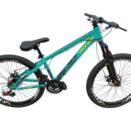 Imagem de Bicicleta Vikingx Aro 26 Tuff 30 24v Aluminio Unissex Rodas Vmaxx Mtb Freeride