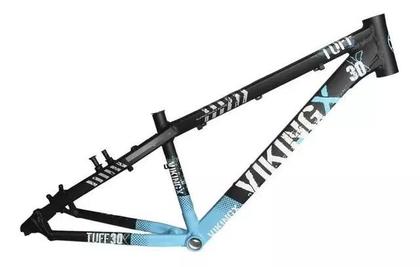 Imagem de Bicicleta Vikingx TUFF25/30 Freeride Aro 26 21V  Cambios Importados Preto Azul  Viking