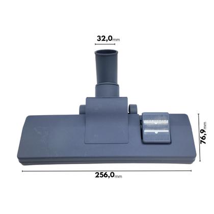 Imagem de Bico Bocal Múltiplo Cinza com Pedal Compatível com Aspirador WAP GTW Inox 20 FW005406