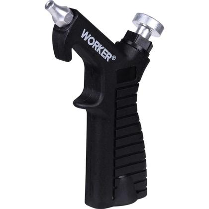 Imagem de Bico De Ar Para Limpeza Corpo Plastico Com Botão 462497 Worker