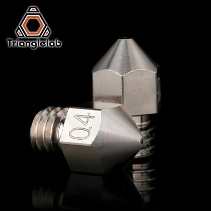 Imagem de Bico De Cobre Platinado Trianglelab Swiss MK8 De Alta Performance Para Impressora 3D CR10 Ender3