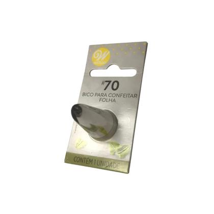 Imagem de Bico de confeitar folha 70 pequeno wilton