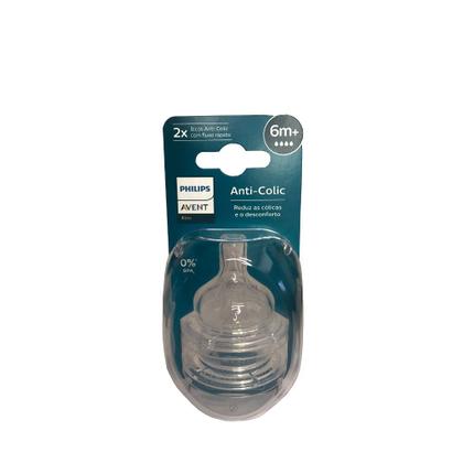 Imagem de Bico De Mamadeira Classic N4 Philips Avent 2 Unidades